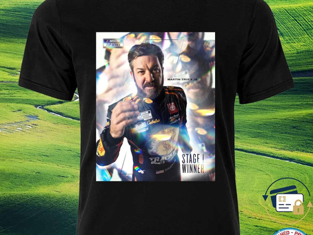 Squadgifts - Martin Truex JR Stage Winner Nascar cup Series shirt