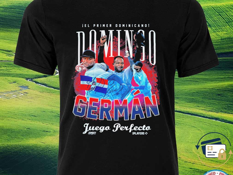 Original ¡EL PRIMER DOMINICANO Domingo German Juego Perfecto shirt