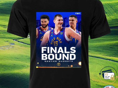 Squadgifts - The nuggets are off to the nba finals for the first time in franchise history shirt