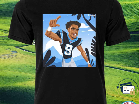 Squadgifts - Ran Ren Carolina Panthers Bryce Young #9 shirt
