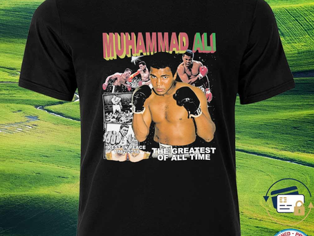 Squadgifts - Muhammad ali r.i.p graphic shirt
