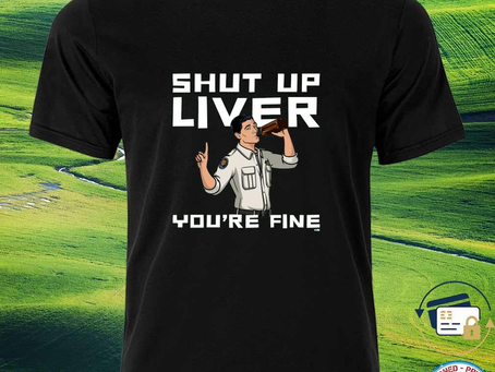Fx networks shop archer shut up liver adult short shirt
