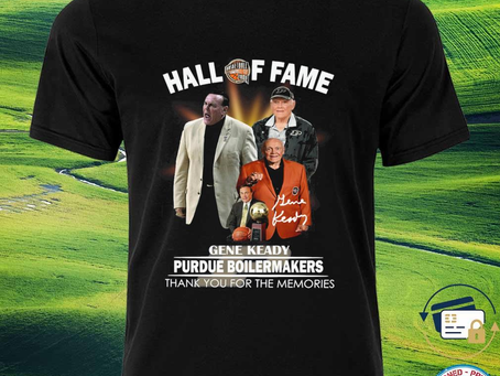 Squadgifts - Original hall of fame basketball gene keady purdue boilermakers shirt