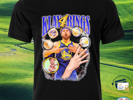 Squadgifts - Klay 4 Rings Retro 2023 shirt