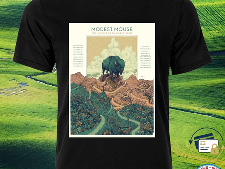 Squadgifts - Modest Mouse The Lonesome Crowded West Tour 22 shirt