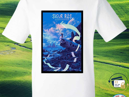 Squadgifts - Original sigur rós wang theatre boston ma event 2023 shirt