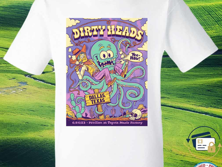 Squadgifts - Awesome dirty Heads Dallas Texas june 24 2023 shirt