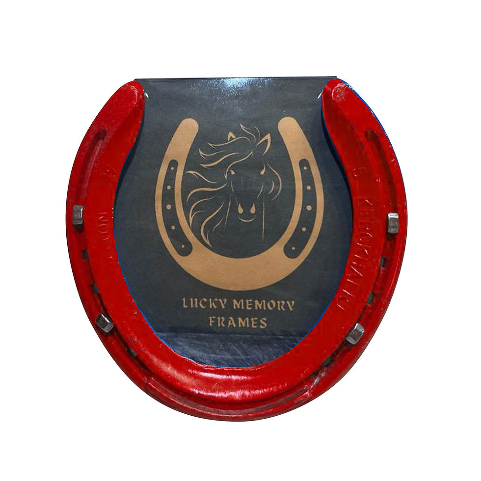 Red Lucky Memory Frame
