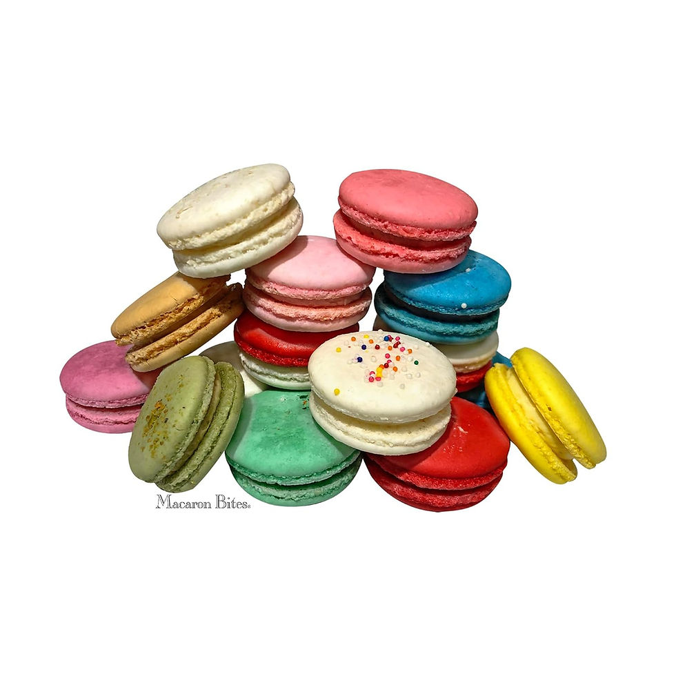 Thumbnail: Macarons - Mixed Box of 12 French Macarons, Gourmet Cookie Gift Box, Macaroon