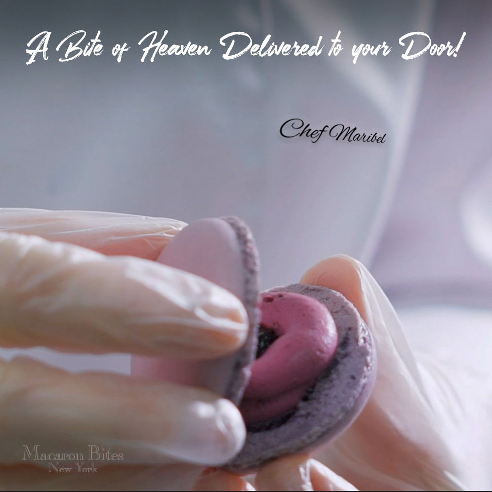 Thumbnail: Birthday Cake Macarons – Box of 24 French Macaron Cookies