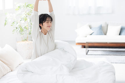 朝が楽しみになる寝具を