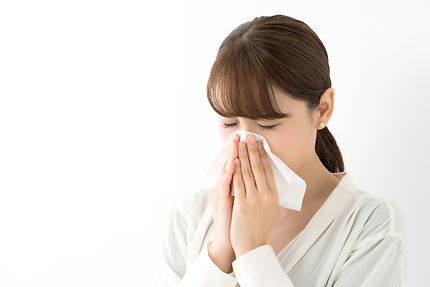 鼻水、鼻づまり、蓄膿症など