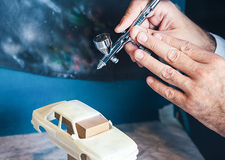 エアブラシ塗装