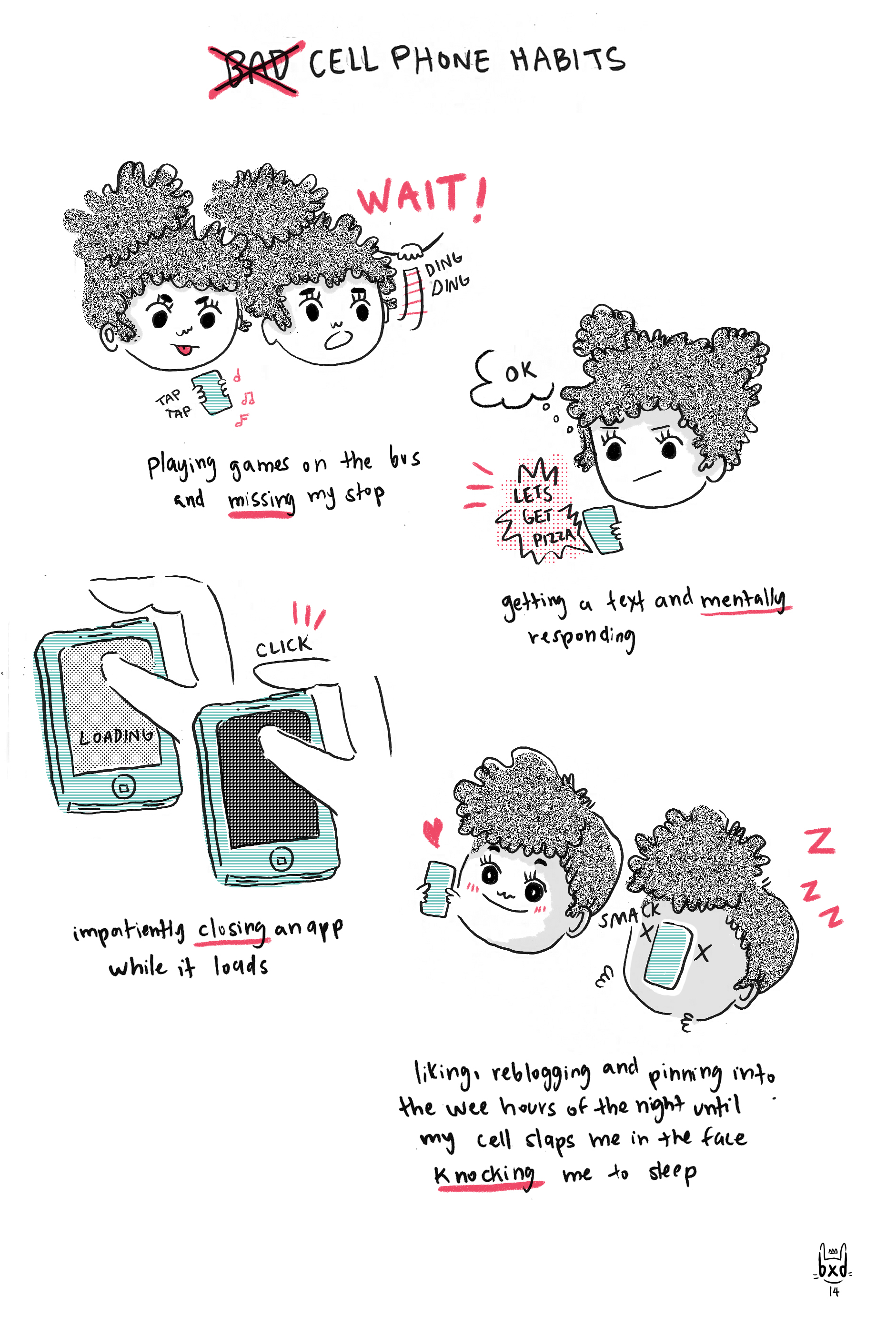 Bad Cellphone Habits