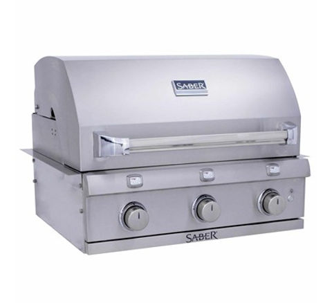 Built in stainless steel bbq best sale