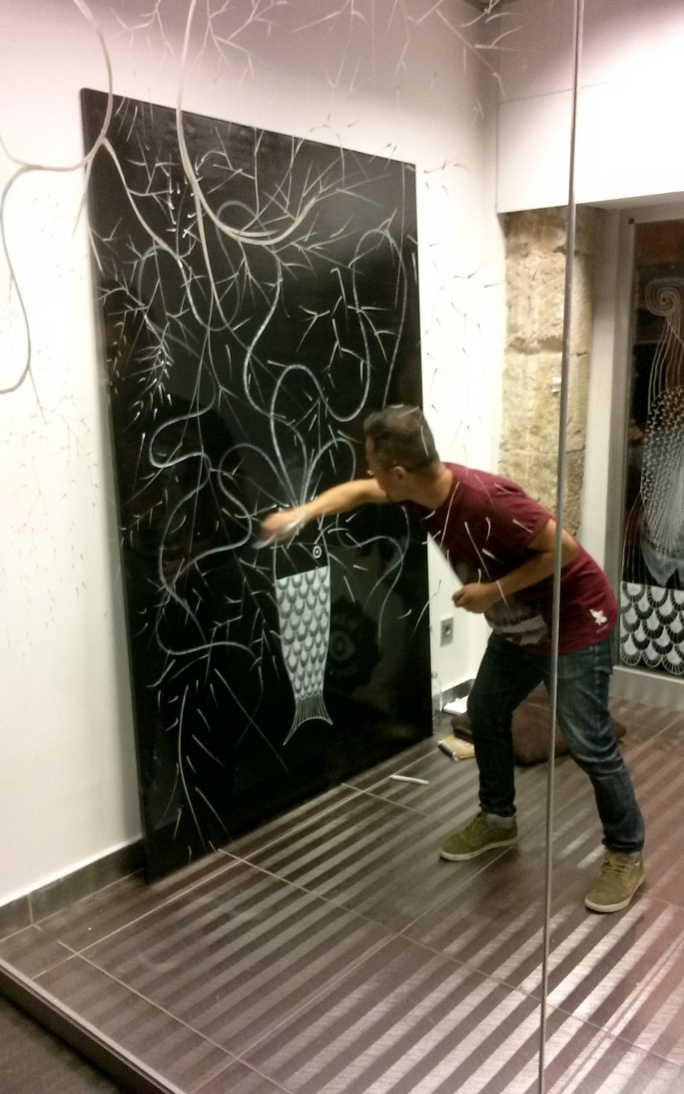 Installation "La Pecera"