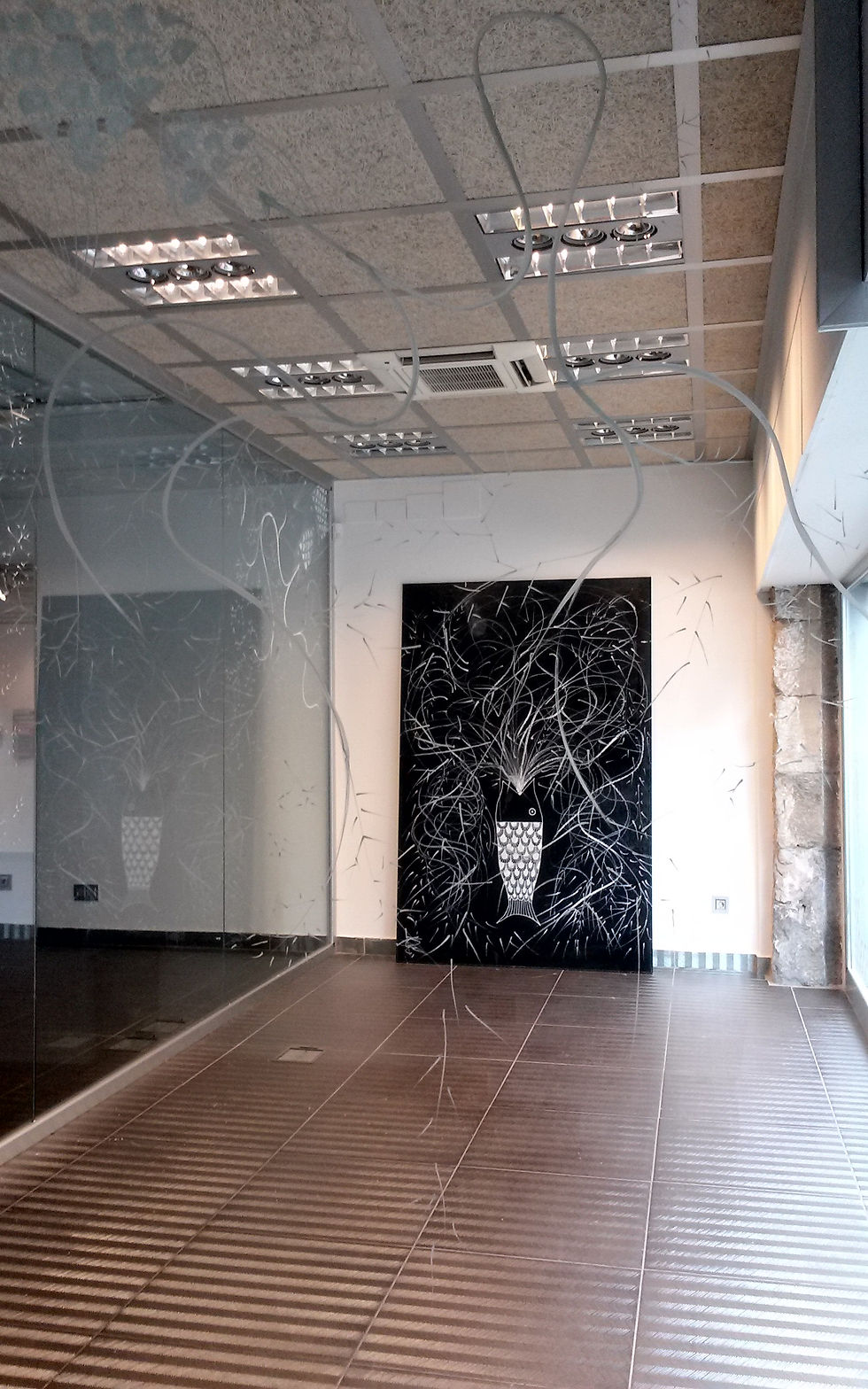 Installation "La Pecera"