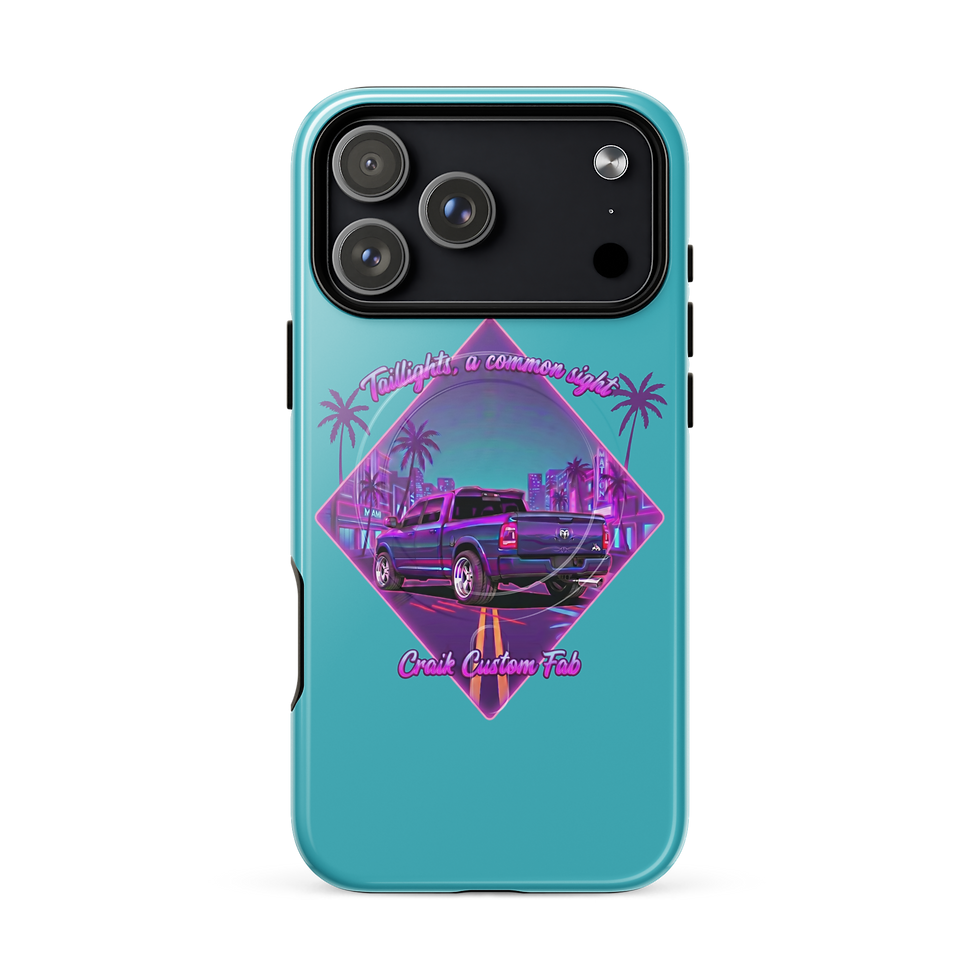 Thumbnail: Craik Custom Fab - Miami Retro - MagSafe® Case - Free Shipping