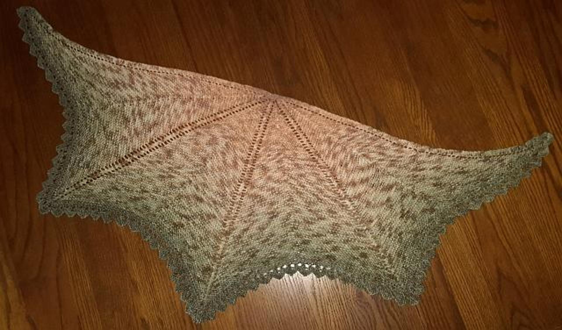 Cupcake shawl