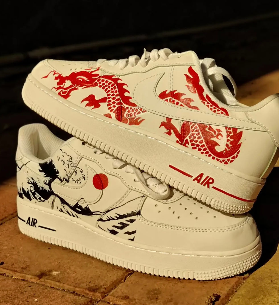 Thumbnail: RED DRAGON X NIKE AIR FORCE 1
