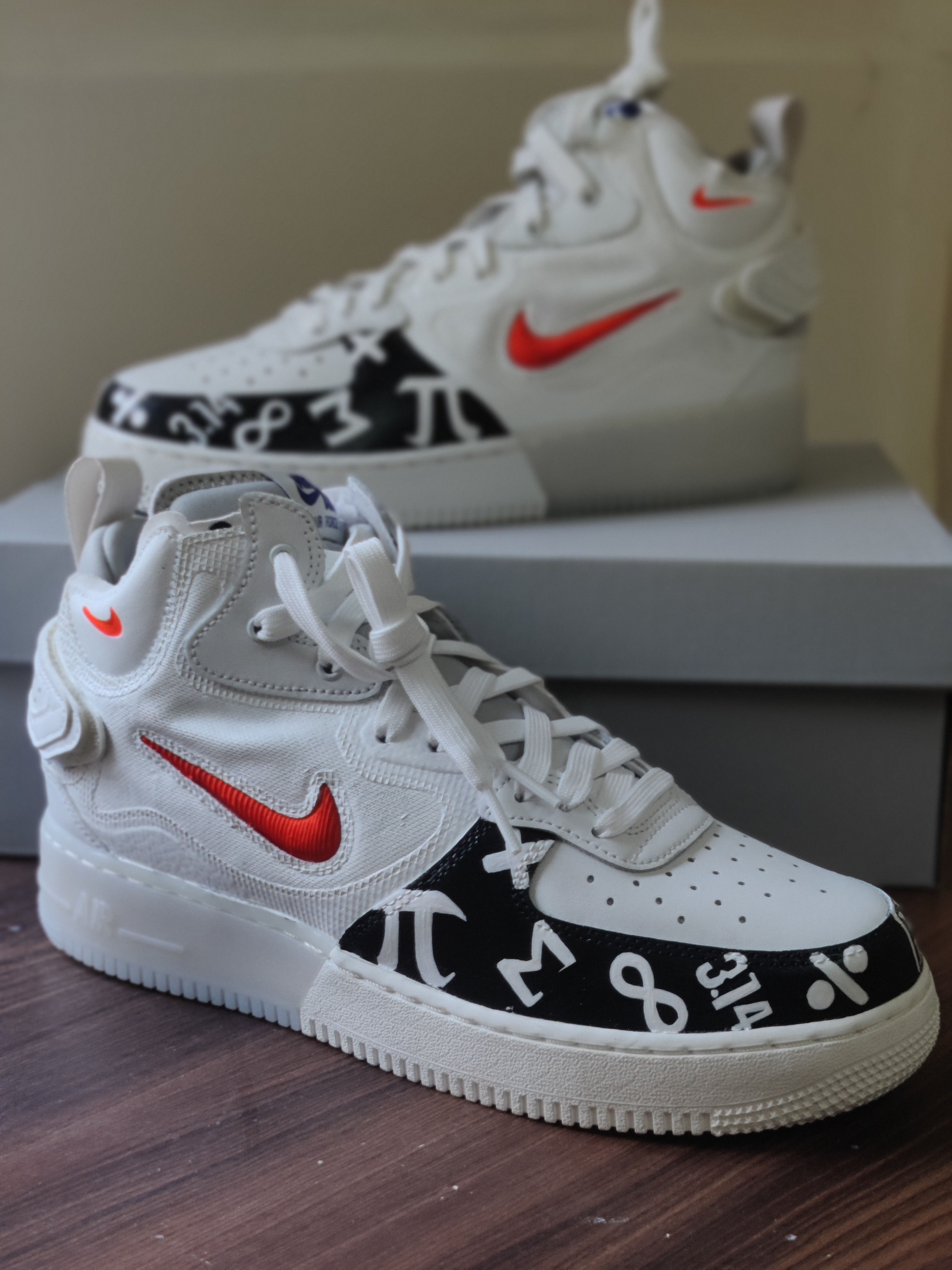 MATH SUMS X NIKE AF 1 REACT