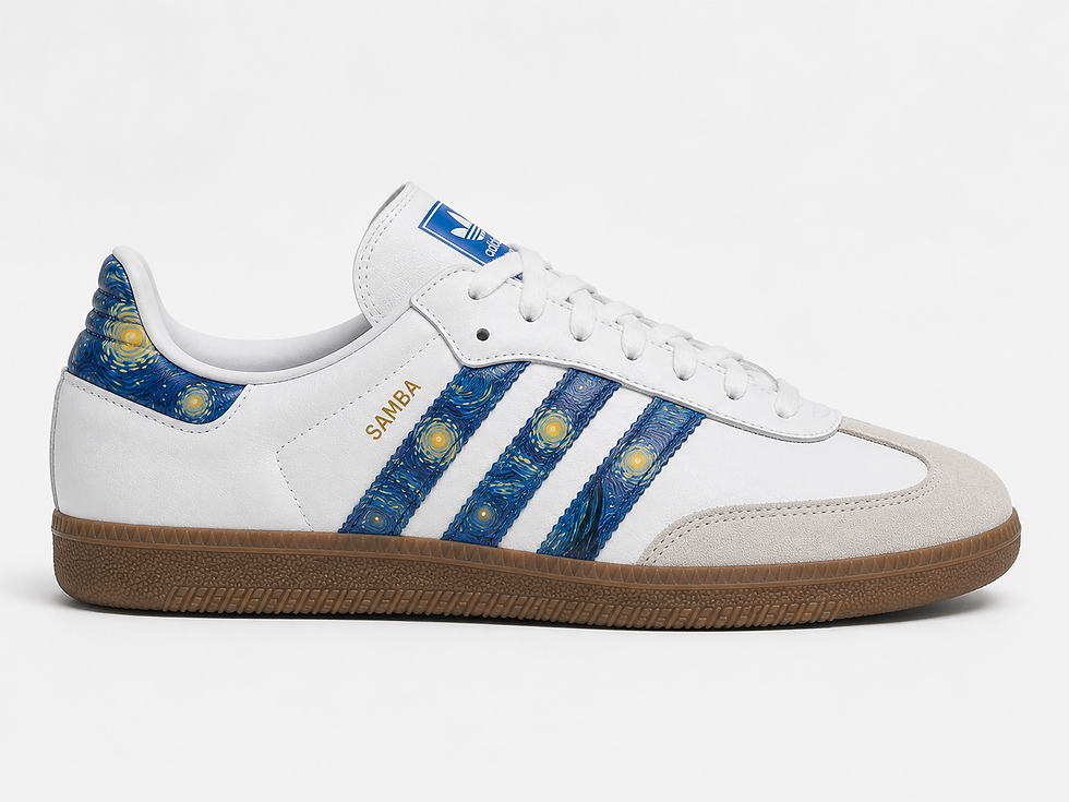Thumbnail: STARRY NIGHT STRIPES X ADIDAS SAMBAS
