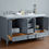 Thumbnail: New Yorker 60" Grey Double Sink Vanity