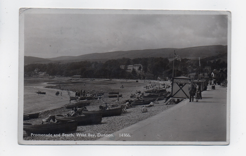 An image from the See you in Dunoon postcard trail, Westbay