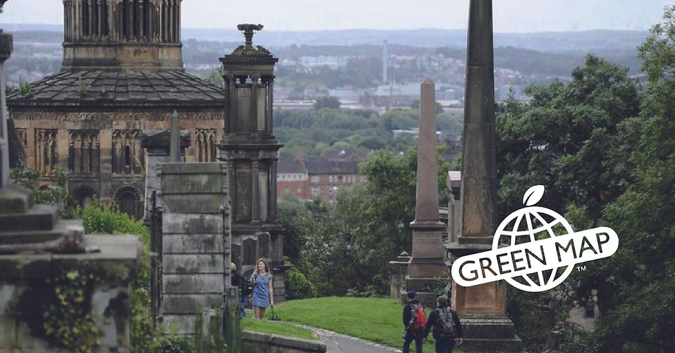 Green Mapping Glasgow, Dunoon, the world