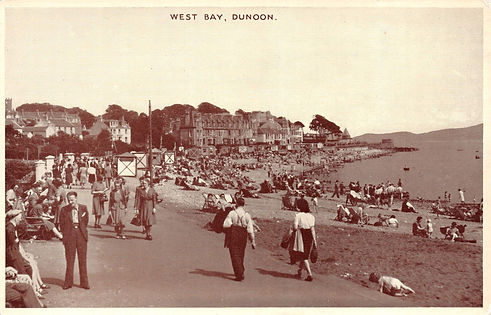 Intro image_Boat hire beach huts along West Bay 1940s.jpeg
