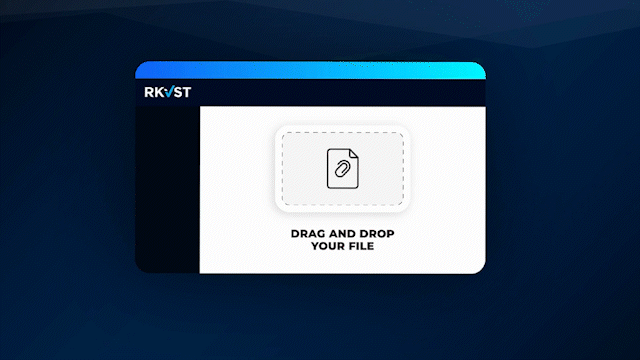 RKVST Instaproof - drag & drop data provenance and verification