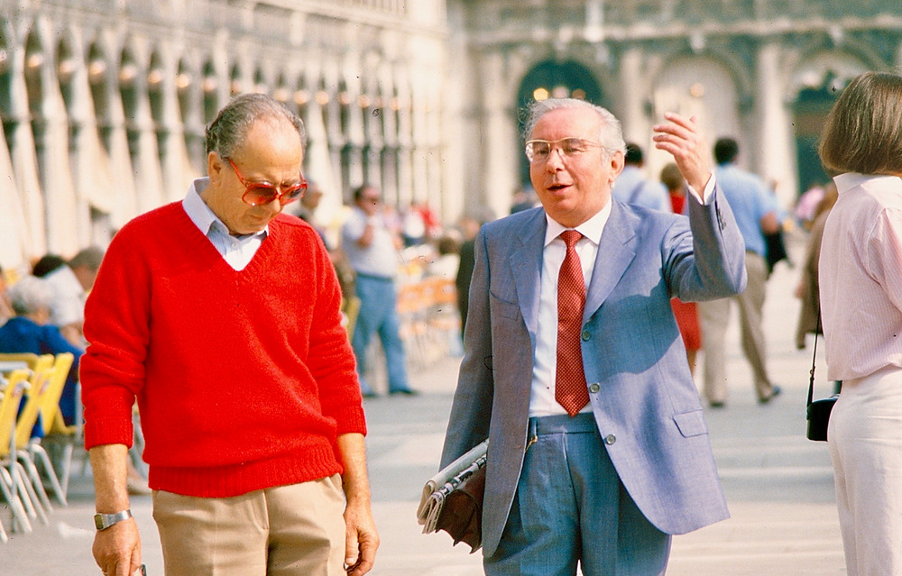 Italian men Venice 1980