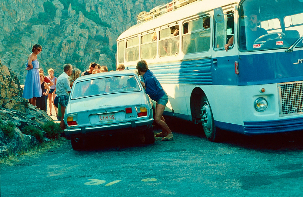 incident in the Sardinian hills