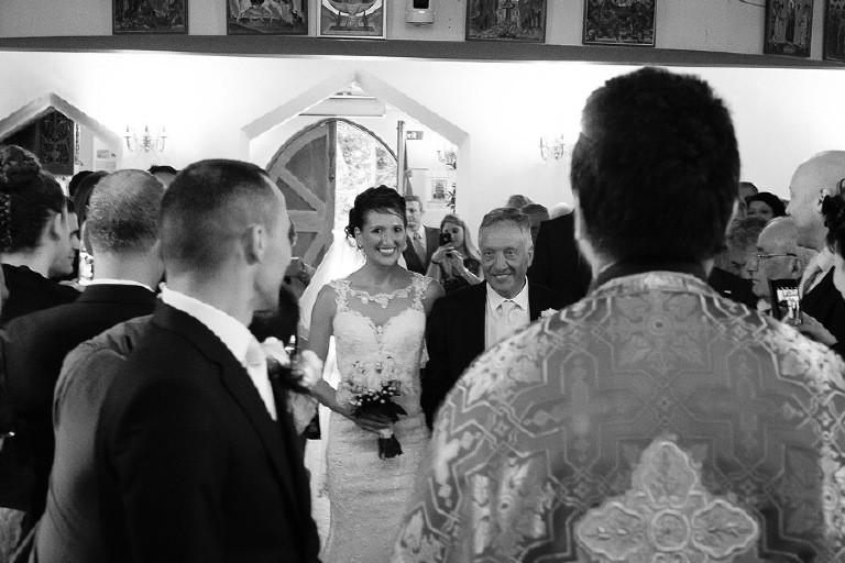 Herts wedding photographer at Brookmans park