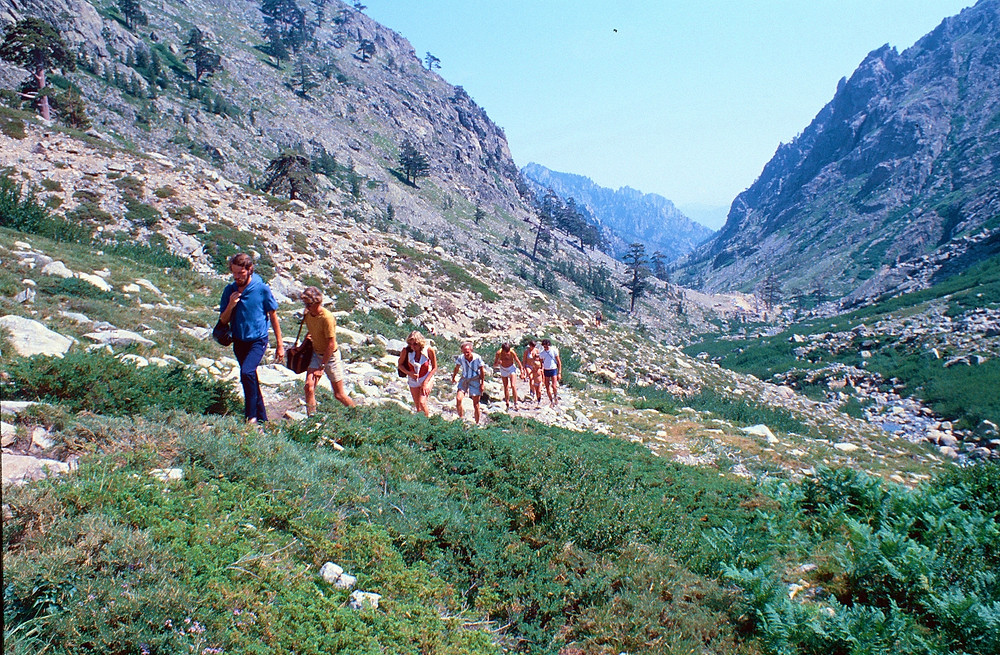 Trekking in the Corsican Hills