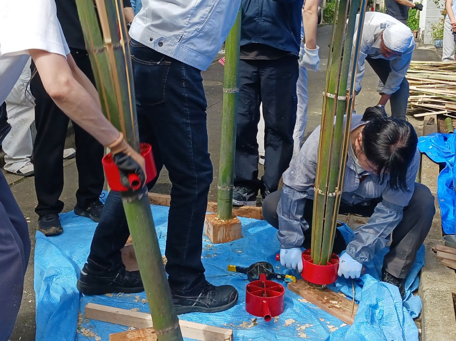 竹割り