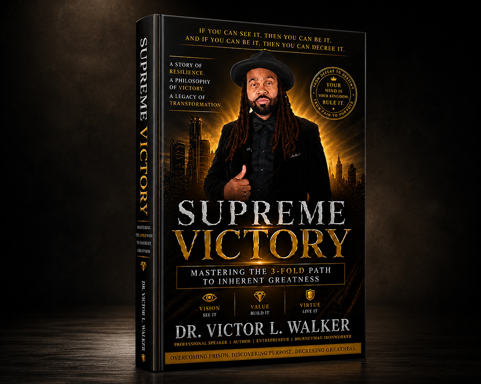 Cover of SUPREME VICTORY: Mastering the 3-Fold Path to Inherent Greatness by Dr. Victor L. Walker
