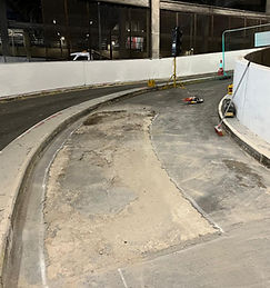 large concrete repair