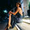 Thumbnail: Metallic Cowel Neck Backless Gown
