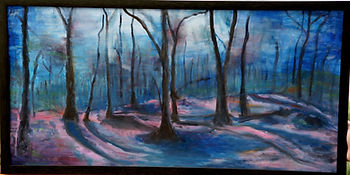 Enchanting Forest, original art work, Dafna Adler