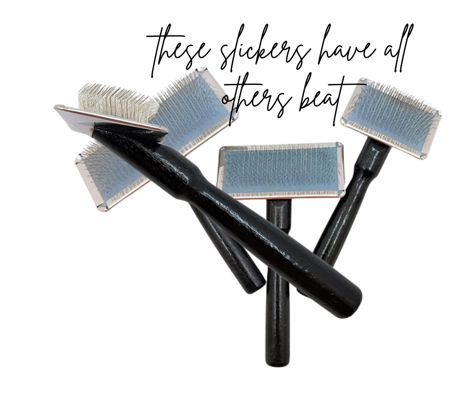 #1 All Systems Slicker Brushes get the job done without damaging the coat