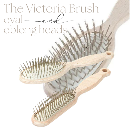 Thumbnail: The Victoria Brush was designed by # All Systems for grooming dogs with coarse coats