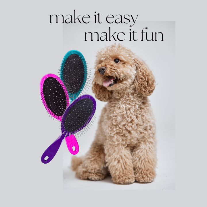 Thumbnail: The correct brush makes all the difference for grooming Doodles and Poos