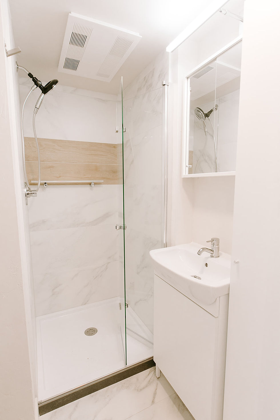Shower and Sink