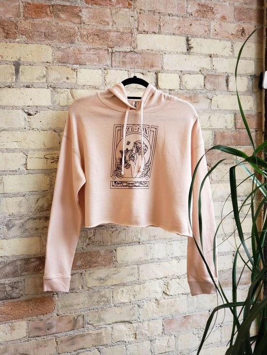 Thumbnail: RF Blush Crop - Black Outline