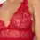 Thumbnail: Mila Eyelash Lace & Mesh Babydoll & G-String Set