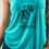 Thumbnail: RF Flowy Racerback Tank in Teal