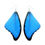 Thumbnail: Blue Morpho Butterfly Wing Earrings - Large Size