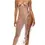 Thumbnail: Just Peachy Embroidered Nightgown Lingerie Set