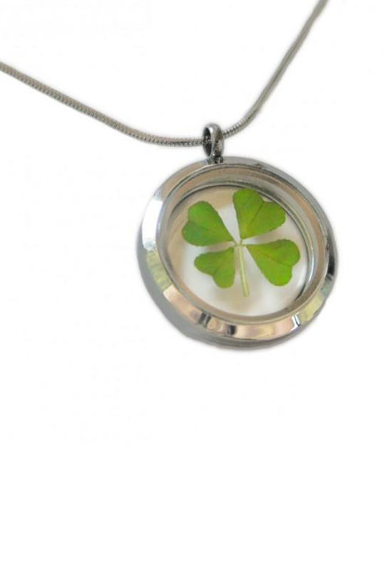 Thumbnail: 4-Leaf Clover Pendant Necklace